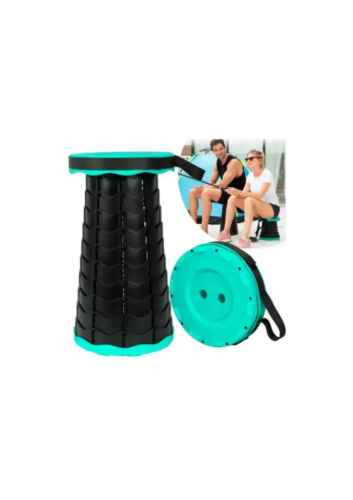 BANCA PLEGABLE PORTATIL COLOR VERDE